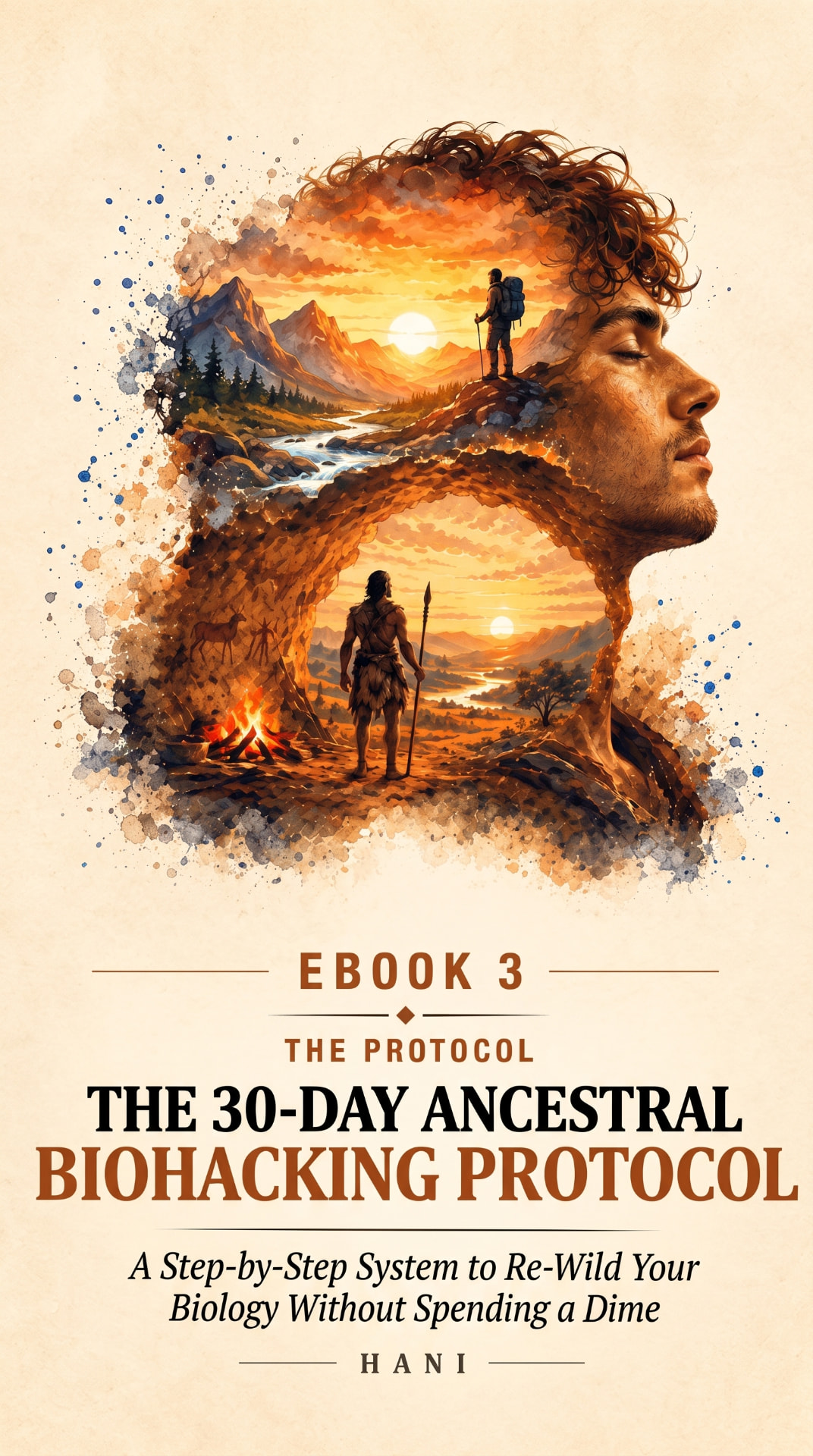 Book 3 cover — The 30-Day Ancestral Biohacking Protocol