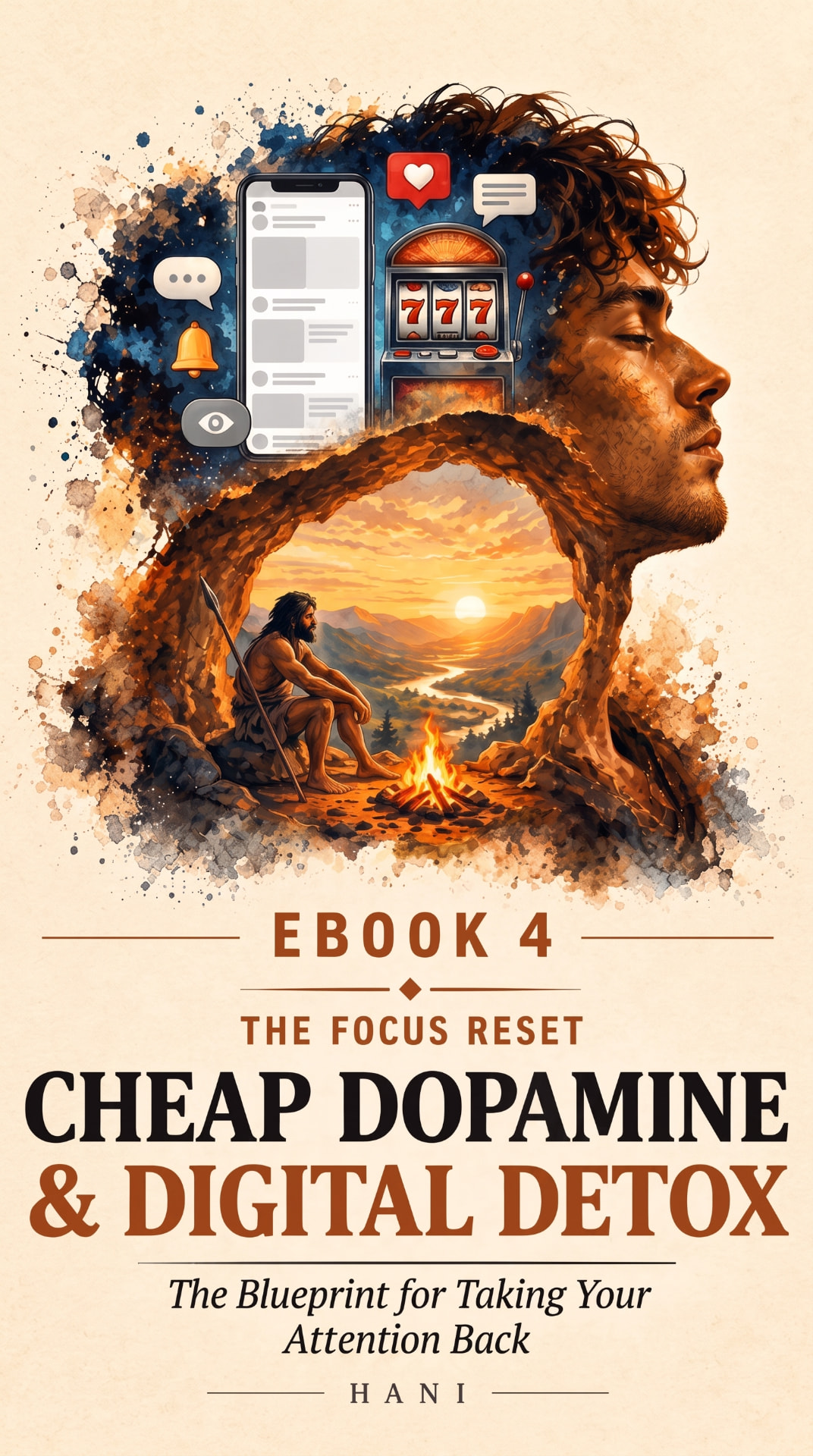 Book 4 cover — Cheap Dopamine & Digital Detox Blueprint
