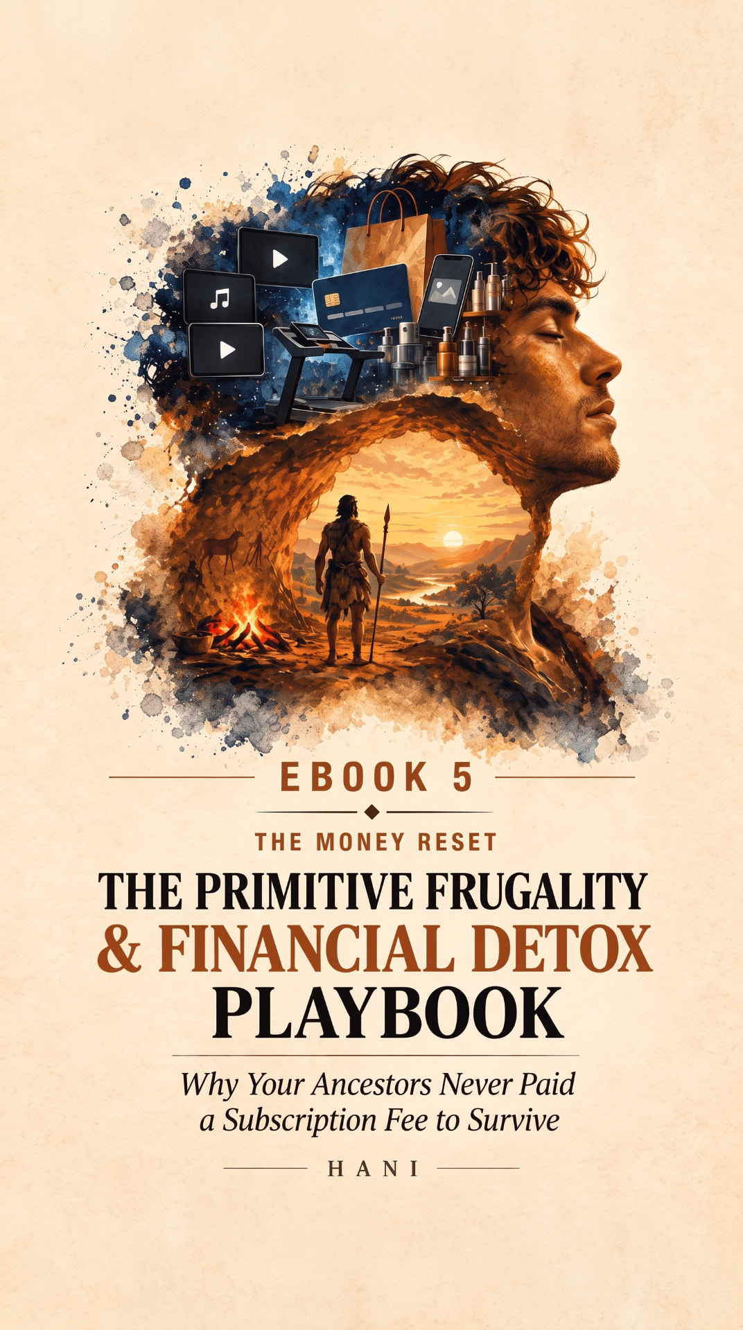 Book 5 cover — The Primitive Frugality & Financial Detox Playbook